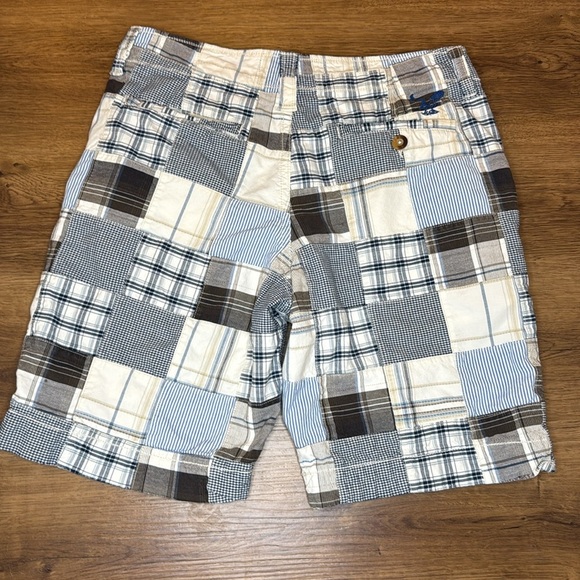 American Eagle Outfitters Men’s 32 Patchwork  9” Inseam Distressed Shorts - Picture 2 of 8